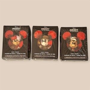 3x Funko Disney Mickey Mouse Collector's Set